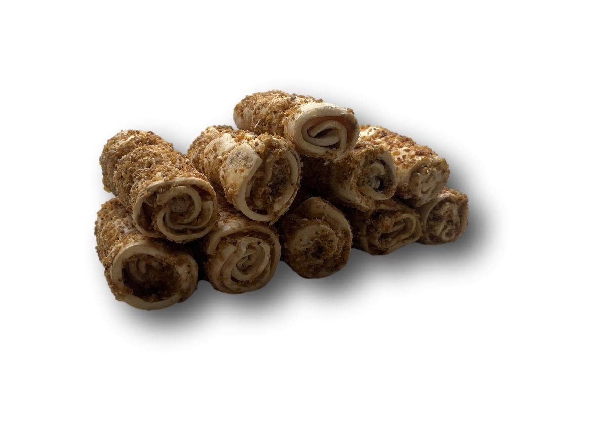 Mini Cheek Rolls 3" Bully Dusted (BC03ROLLBD)