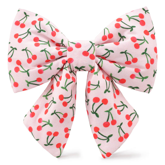 Cherry Jubilee Lady Dog Bow