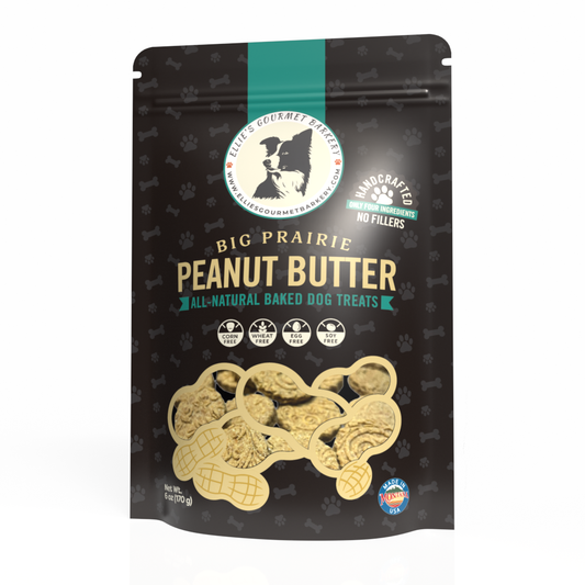 Ellie's Big Prairie Peanut Butter Medallions - Elegant Round Design