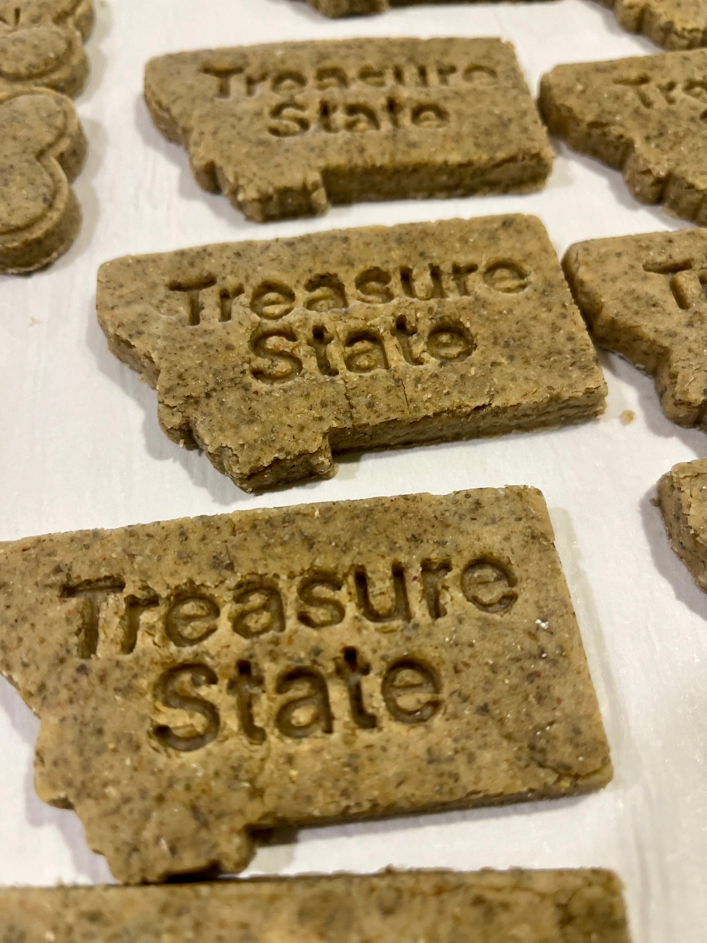 Treasure State Montana Dog Treats | Big Prairie Peanut Butter