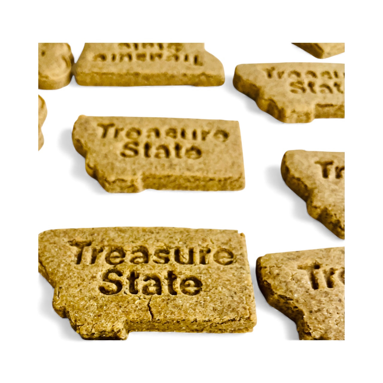 Treasure State Montana Dog Treats | Big Prairie Peanut Butter
