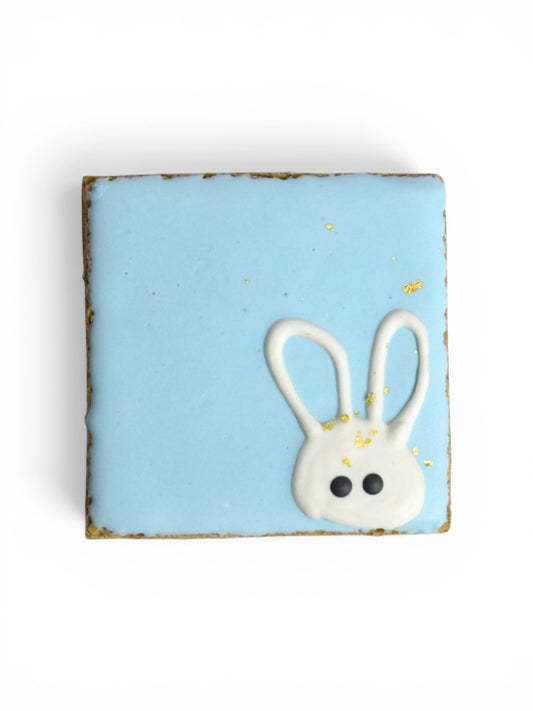 Limited Edition Easter Bunny Dog Treat (Pink or Blue) | Made in Montana
