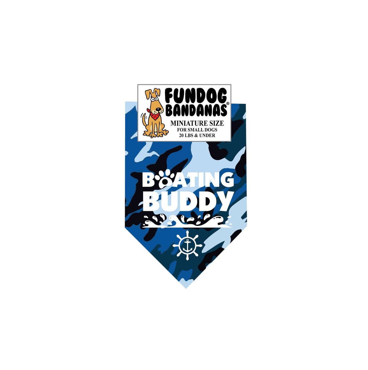 Boating Buddy Dog Bandana