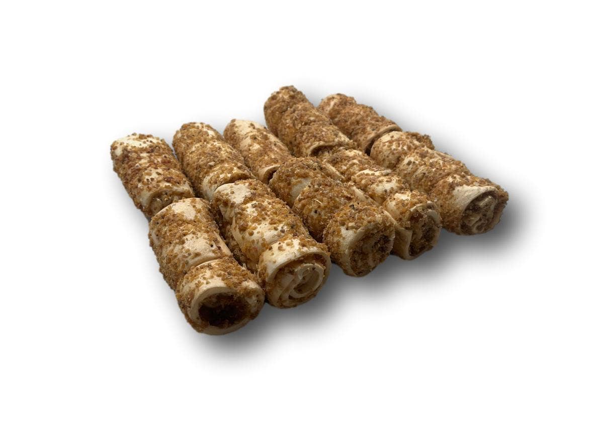 Mini Cheek Rolls 3" Bully Dusted (BC03ROLLBD)